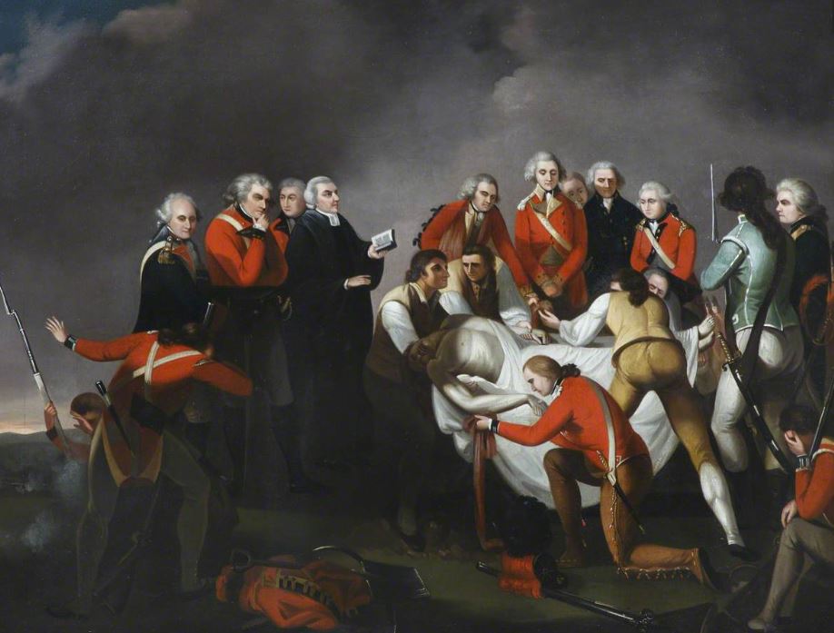 The Burial of General Simon Fraser, by John Graham