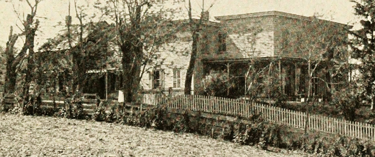 The Marshall House, shortly before acquired by Kenneth and Adelaide Bullard